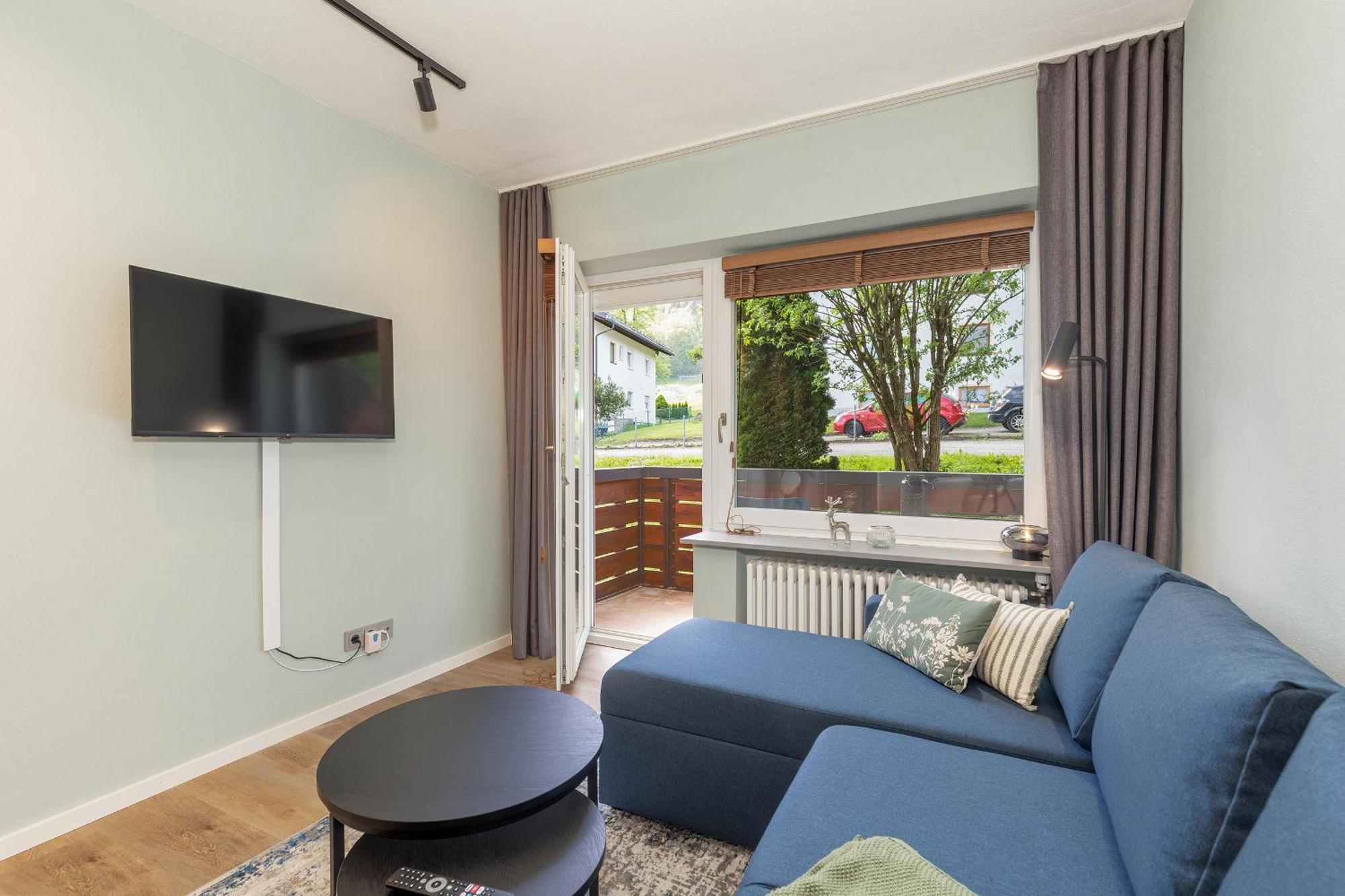 Apartment Fuchsbau - 2 Zimmer Mit Balkon Ruhpolding Bagian luar foto