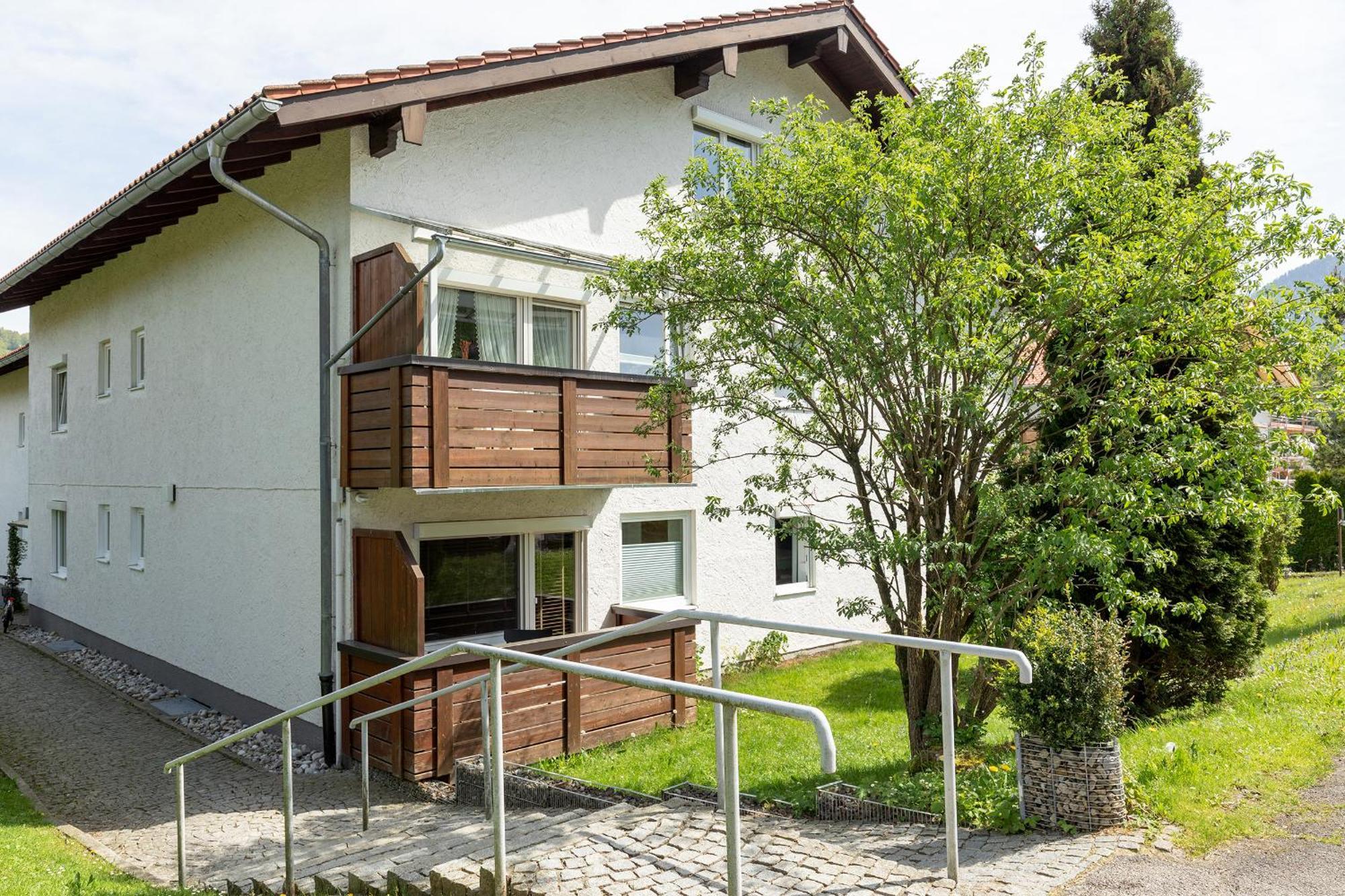 Apartment Fuchsbau - 2 Zimmer Mit Balkon Ruhpolding Bagian luar foto